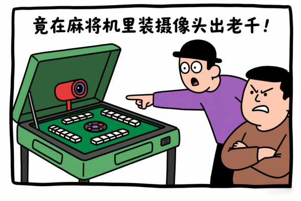 麻将馆内暗藏 “遥控” 骗局
