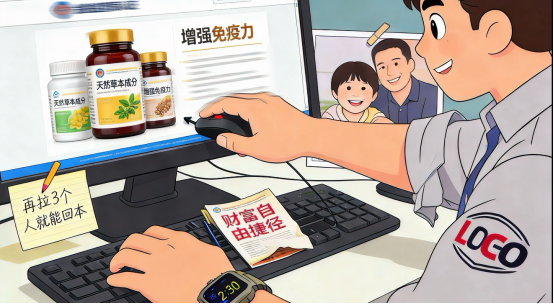 保健品+层级返利?警惕藏在“健康商机”里的网络传销骗局 保健品+层级返利?警惕藏在“健康商机”里的网络传销骗局